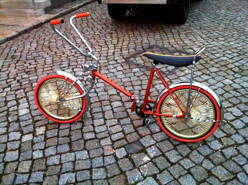 mein "Mifa" Klapprad Lowrider - www.TretHarley.de
